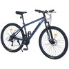 KWPZQEB 27.5" Mountain Bike with Wheels 21 Speed, Outdoor Cycling Bike with Aluminum Alloy Frame & Front Suspension, Outdoor Bicycles for Men & Women - 2 of 4
