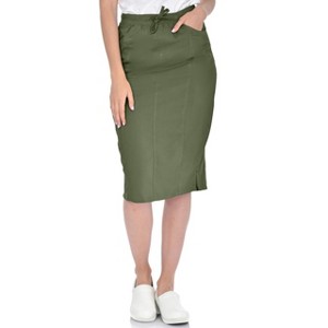 Medichic Women Professional Stretch Five Pocket 'Debra' Scrub Skirt Scrubs - 1 of 4