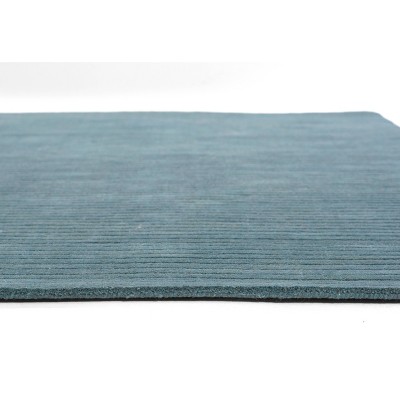 Asher Blue Hand Loomed Wool Runner Rug