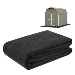 Unique Bargains Waterproof Felt Outdoor Storage Shed Flooring Mat Gray 1 Pc - 1 of 4