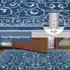 Modern Floral Rug Washable Area Rugs for Living Room Bedroom - 4 of 4