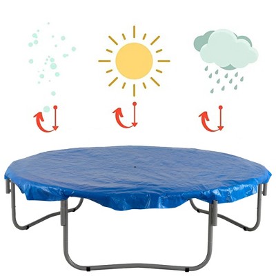 6ft Blue Weather-Resistant Trampoline Protective Cover