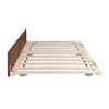 AFI Twin Trundle Bed Walnut: 1 Year Limited Warranty, Wood Frame, Hand-Polished Finish - 4 of 4