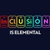 Adult Design By Humans Rainbow Inclusion Elements By CyanidieT-Shirt - 2 of 2