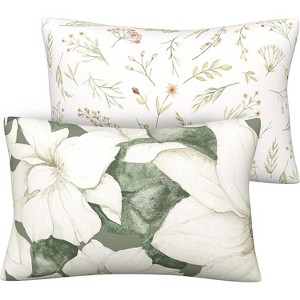 LISM Cotton Premium Toddler Pillowcase 2-Pack - 1 of 4