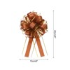 Unique Bargains Christmas Wedding Car Basket Gift Wrapping Big Pull Bow 5 Pcs - 2 of 4