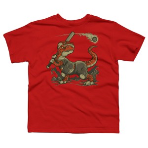 Boy's Design By Humans Fight The Asteroid By LetterQ T-Shirt - 1 of 3