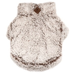 The Worthy Dog Cozy Wubby Fleece Quarter Zip Pullover - 1 of 4