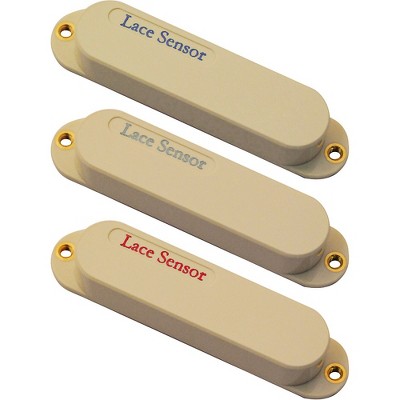 Lace Sensor Blue-Silver-Red 3-Pack S-S-S Pickup Set