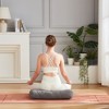 Yoga Bolster Pillow Meditation Pillow w/Washable Cover & Carry Handle - 3 of 4