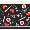 Sparkle and Bash 3 Pack Nurse Graduation Tablecloth, Congrats Plastic Table Cover, 2024 Grad Party Supplies Decorations, 54 x 108 in - 4 of 4