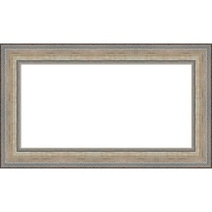 Amanti Art Fleur Champagne Silver Framed Dry Erase Magnetic Board - 1 of 4