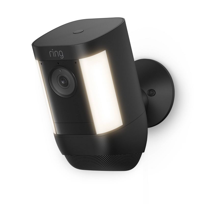 Ring 1080p Spotlight Cam Pro Security Camera (Battery) - Black, 1 of 4