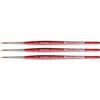 da Vinci COSMOTOP-SPIN Silkpainting Brush, Synthetic, Watercolor, Round, Size 3, Pack of 3 - 2 of 3