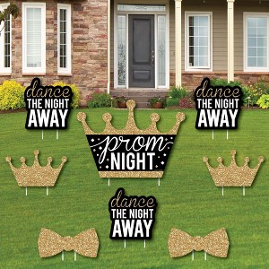 Big Dot of Happiness Prom - Yard Sign and Outdoor Lawn Decorations - Prom Night Party Yard Signs - Set of 8 - 1 of 4