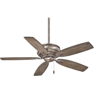 54" Minka Aire Industrial Farmhouse Indoor Ceiling Fan Burnished Nickel Seashore Gray for Living Room Kitchen Bedroom Family Home - 1 of 4
