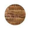 GDFStudio Fenkell Boho Handmade Mango Wood and Iron Coffee Table, Natural and Gold - 4 of 4