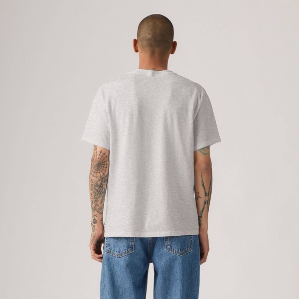 Camiseta de manga corta de ajuste relajado para hombre de Levi's® - Gris 2