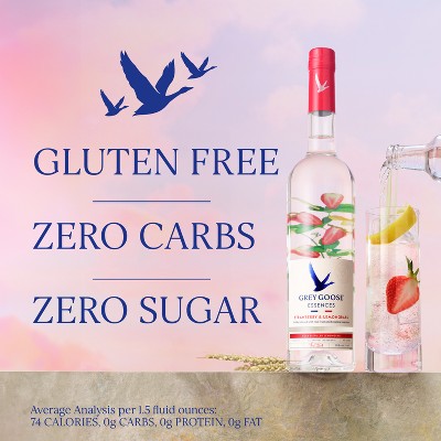 Grey Goose Essences Strawberry & Lemongrass Infused Vodka - 750ml Bottle