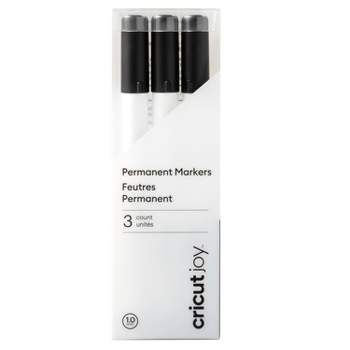 Cricut Joy 3pk Permanent Markers 1.0 Black