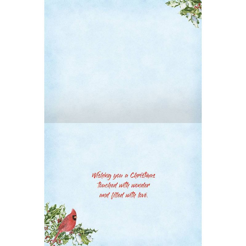 18ct Lang Cardinal Birdhouse Boxed Holiday Greeting Cards, 3 of 5