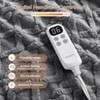 Electric Heated Throw Blanket with Auto-Off & 6 Heating Levels, ETL Certification, Machine Washable - 3 of 4