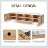 VYNXARIA Modern Multi-Functional TV Stand for TVs Up to 80" - Stylish Media Console with Concealed Storage - 3 of 4
