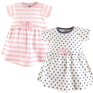 Luvable Friends Touched by Nature Short-Sleeve Dresses 2pk - 1 of 1