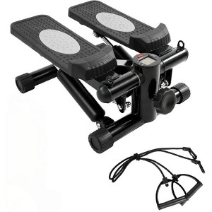 Swtroom Adjustable Mini Step Machine for Full Body with Bands (Up to 300 lbs) - 1 of 4