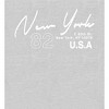 80th Street, New York, NY 10075 USA Women's Crew Neck Short Sleeve Night Shirt - 2 of 2