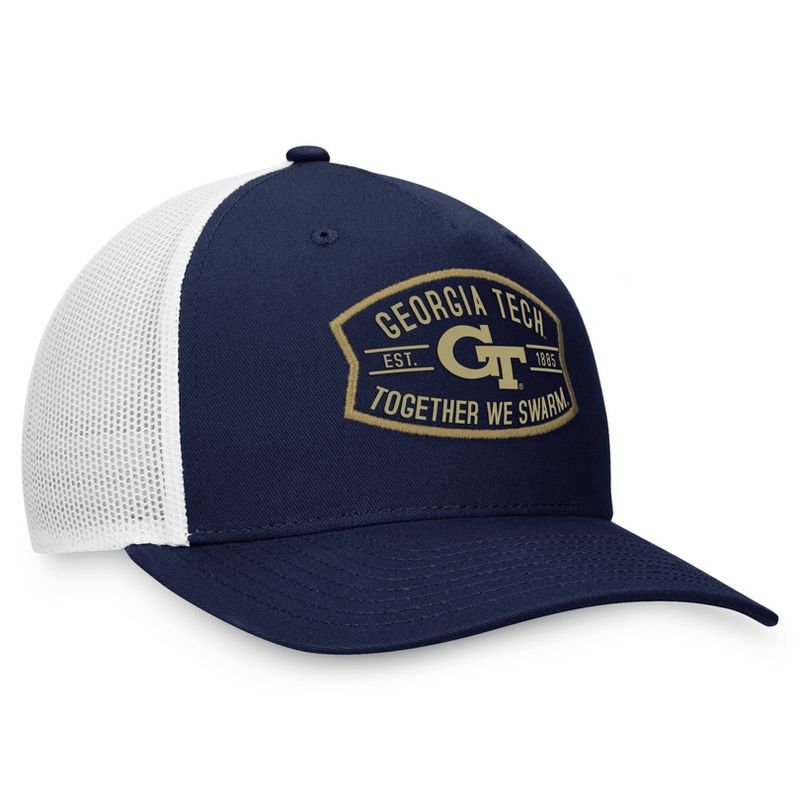 NCAA Georgia Tech Yellow Jackets Structured Cotton Hat, 3 of 5