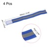 Unique Bargains Reflective Bands for Arm Wrist Ankle Leg 14x1.5 Inch Strip Wide Green 4 Pack - 2 of 4
