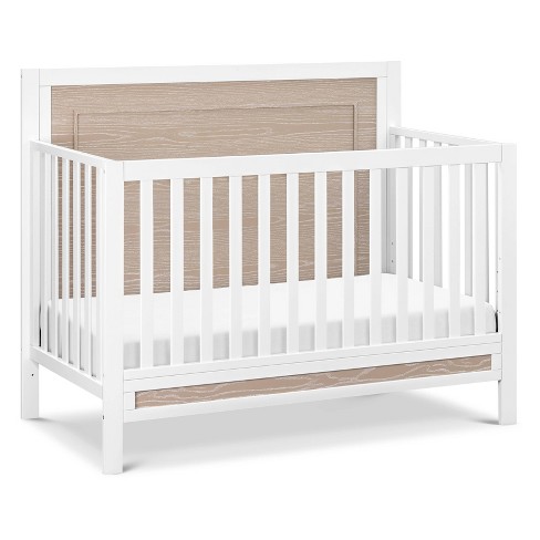 Target rustic store white crib