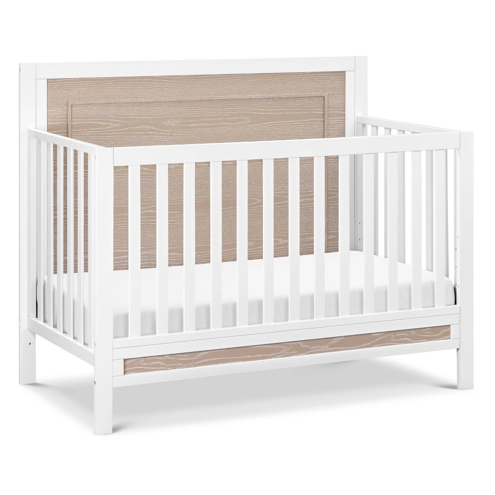Photos - Cot Carter's by DaVinci Radley 4-in-1 Convertible Crib - White/Coastwood