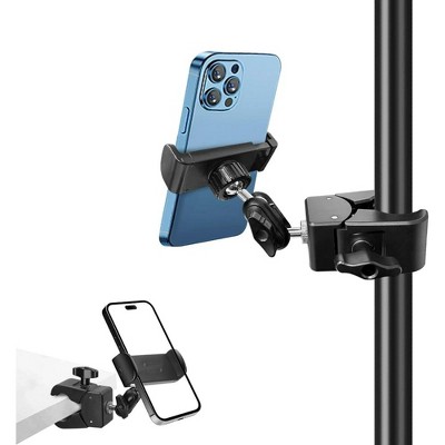 Craze Ventures Clamp-On Phone Mount for Mic Stand