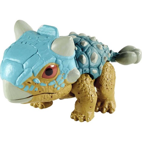 Jurassic World ANKYLOSAURUS Bumpy SET of 2 Figures Toys Snap Squad Mattel NEU 
