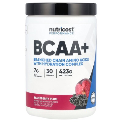 Nutricost Performance, BCAA+, Blackberry Plum , 15.1 oz (423 g)
