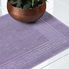 Modern Absorbent Bath Mat (Set of 2), 22" x 35" by Blue Nile Mills - 4 of 4