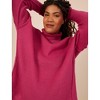 Women's Turtleneck Long Sleeve Knit Maternity Sweater | Motherhood Maternity - 4 of 4