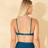 Women's Jacquard Balconette Underwire Bikini Top - Shade & Shore™ - 2 of 4
