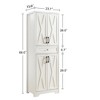 TIRAMISUBEST TV Stand/High Sideboard Storage Cabinet/TV Stand Console Set - 3 of 4