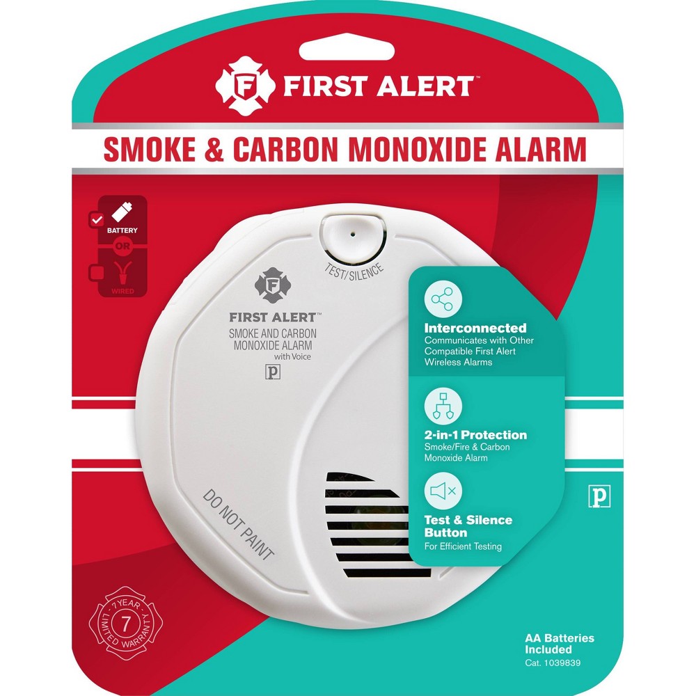 UPC 029054019059 - First Alert - Interconnect Smoke and Carbon Monoxide ...