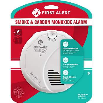 First Alert SCO501CN Smoke & Carbon Monoxide Detector with Voice Location and Wireless Interconnectivity