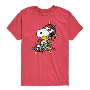 Boys' - Peanuts - Snoopy Woodstock Christmas Lights - 1 of 4