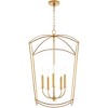 Quorum Lighting Mantle 5 - Light Chandelier in  Gold Leaf - 3 of 3