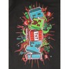 Minecraft Creeper Boom QT Men's Black Sleep Pajama Pants - 2 of 3