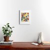 13"x19" Oris Eddu Floral Magic White Framed Canvas Wall Art - Deny Designs: Modern Abstract MDF Composite - 2 of 4