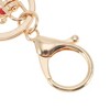 Unique Bargains Christmas Keychain Double Ring Lobster Clasp Zinc Alloy Multi-colored 3.15" 1 Pc - 3 of 4