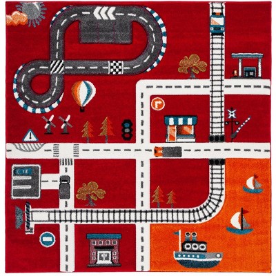 Carousel Kids CRK192 Loomed Indoor Rug - Safavieh