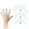 Unique Bargains Resistance Aquatic Webbed Finger Frog Silicone Swimming Fins 3 Pairs - 4 of 4